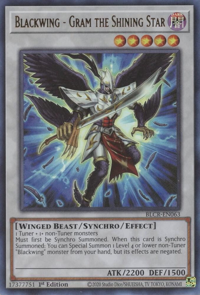 Blackwing - Gram the Shining Star card image