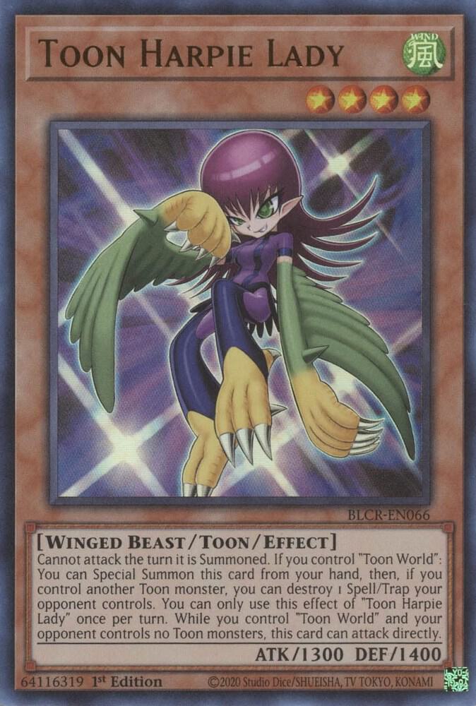 Toon Harpie Lady card image