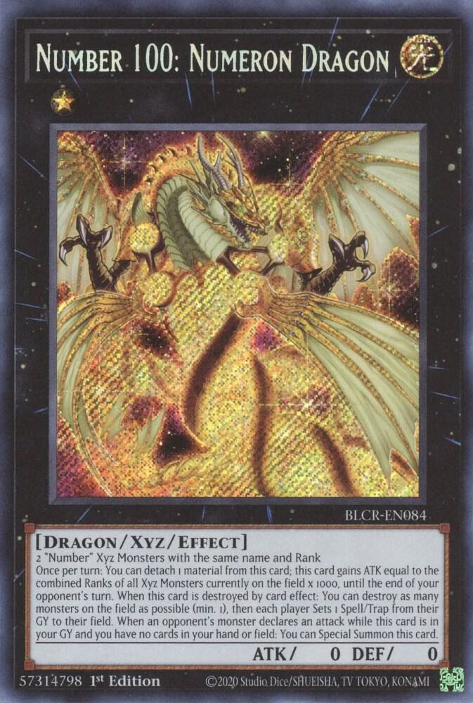 Number 100: Numeron Dragon card image