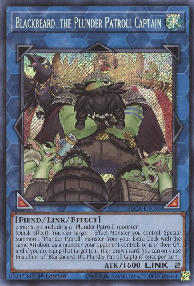Blackbeard, the Plunder Patroll Captain card image