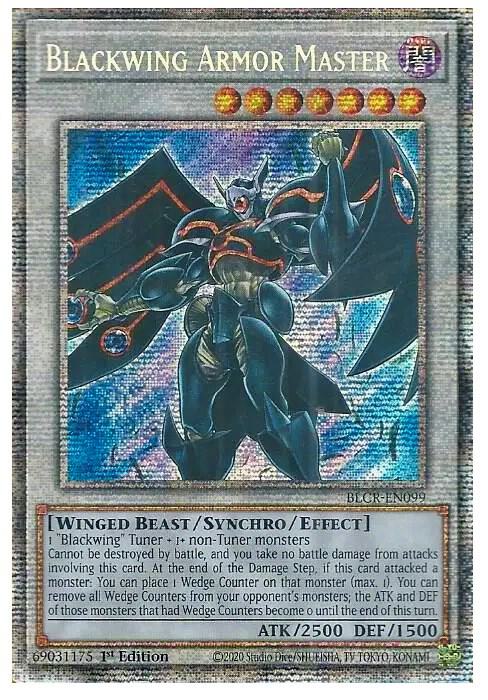 Blackwing Armor Master (Starlight Rare) card image