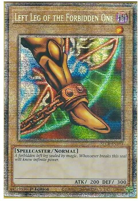 Left Leg of the Forbidden One (Starlight Rare) card image