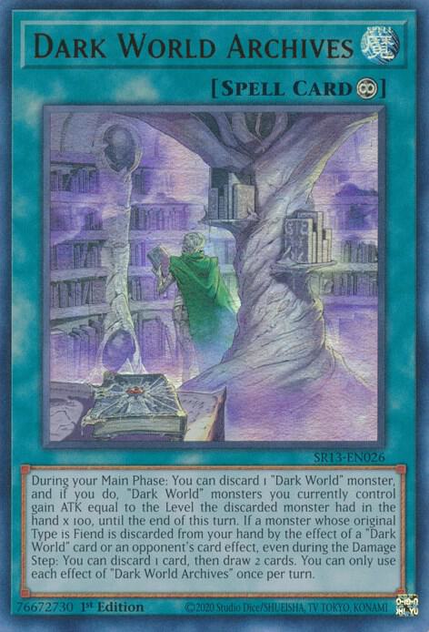 Dark World Archives (1st Edition) card image