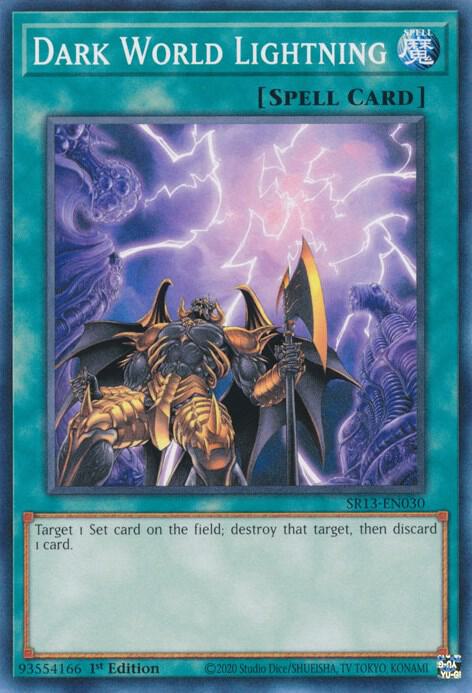 Dark World Lightning (1st Edition) card image