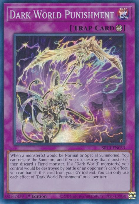 Dark World Punishment (1st Edition) card image