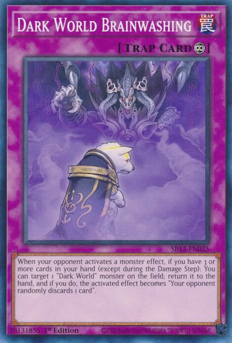 Dark World Brainwashing (1st Edition) card image
