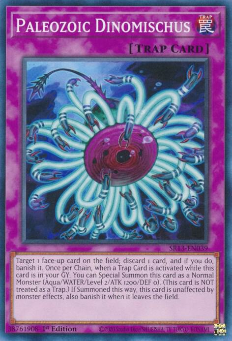 Paleozoic Dinomischus (1st Edition) card image