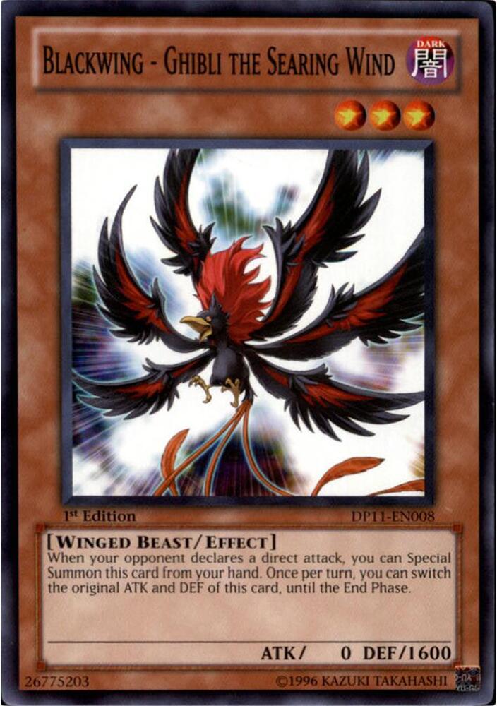 Blackwing - Ghibli the Searing Wind card image