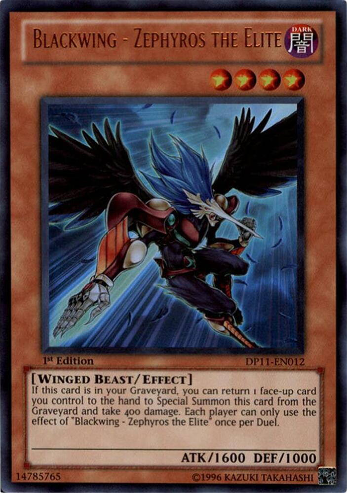 Blackwing - Zephyros the Elite card image