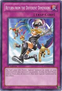 Return from the Different Dimension card image