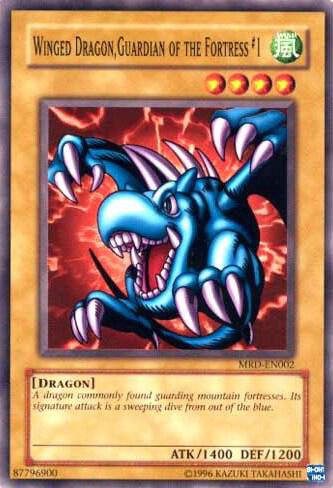 Winged Dragon, Guardian of the Fortress #1 card image