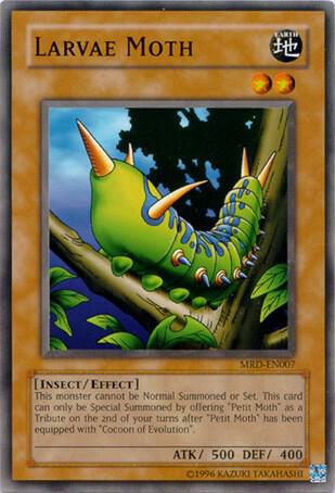Larvae Moth card image