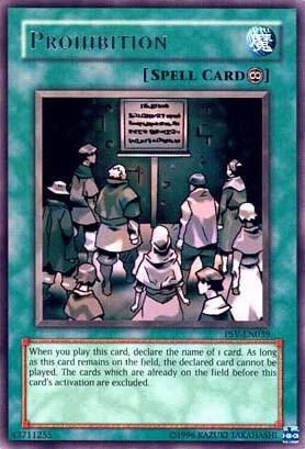 Prohibition card image