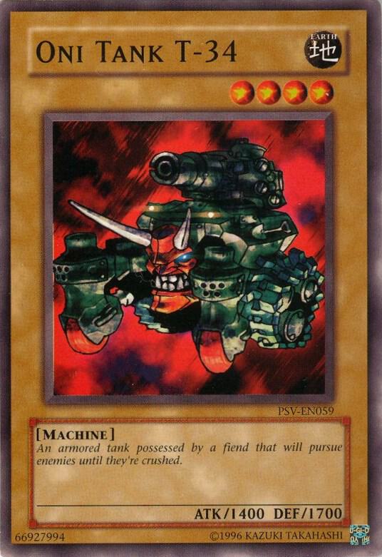 Oni Tank T-34 card image