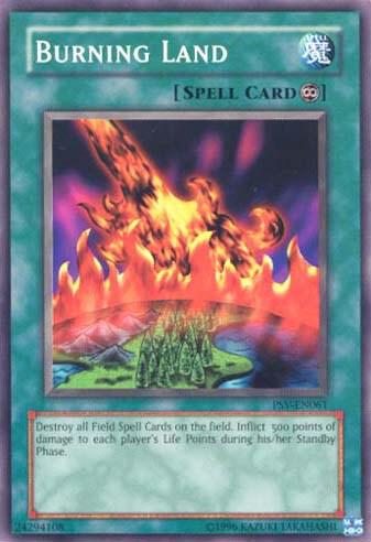 Burning Land card image