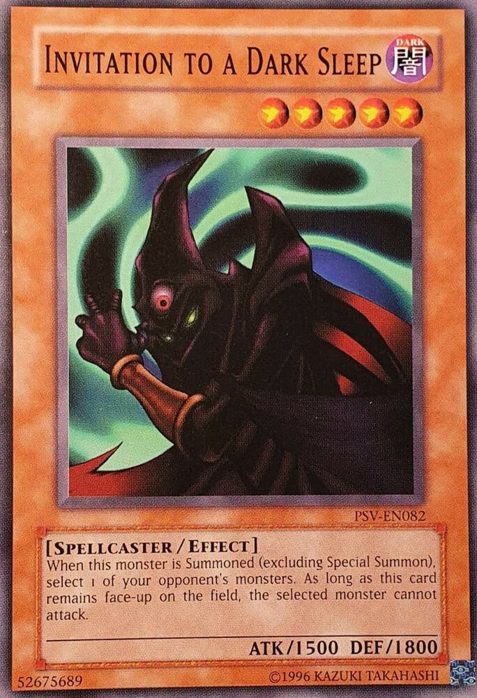 Invitation to a Dark Sleep card image