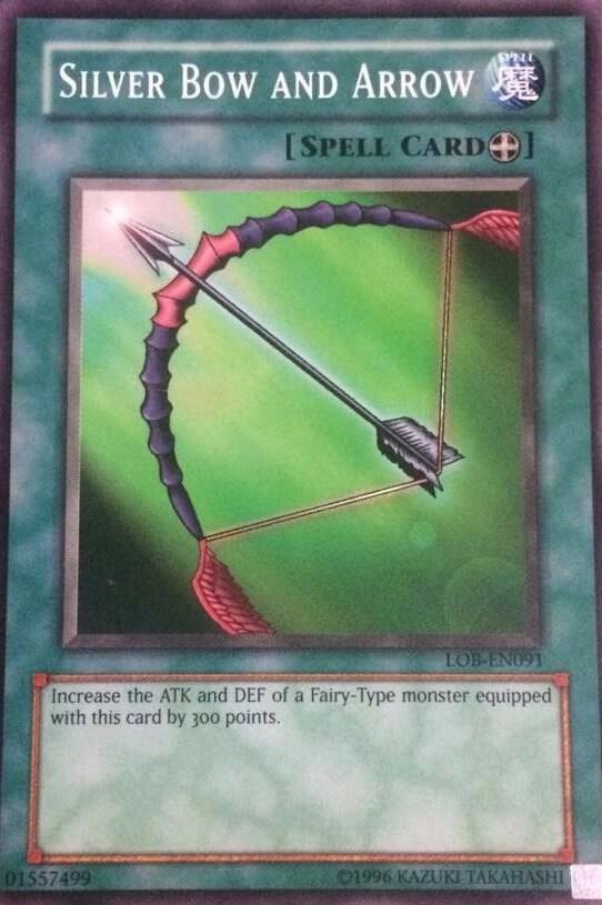 Silver Bow and Arrow card image