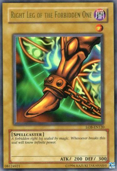 Right Leg of the Forbidden One card image