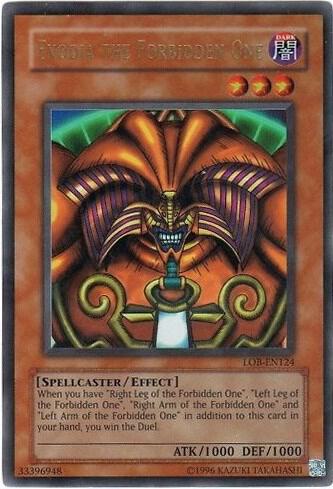 Exodia the Forbidden One card image