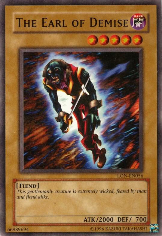 The Earl of Demise card image