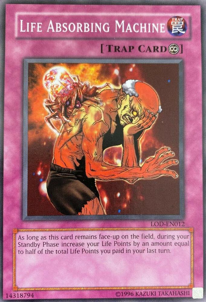 Life Absorbing Machine card image