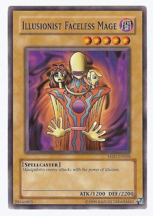 Illusionist Faceless Mage card image