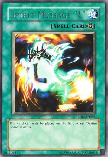 Spirit Message "L" card image