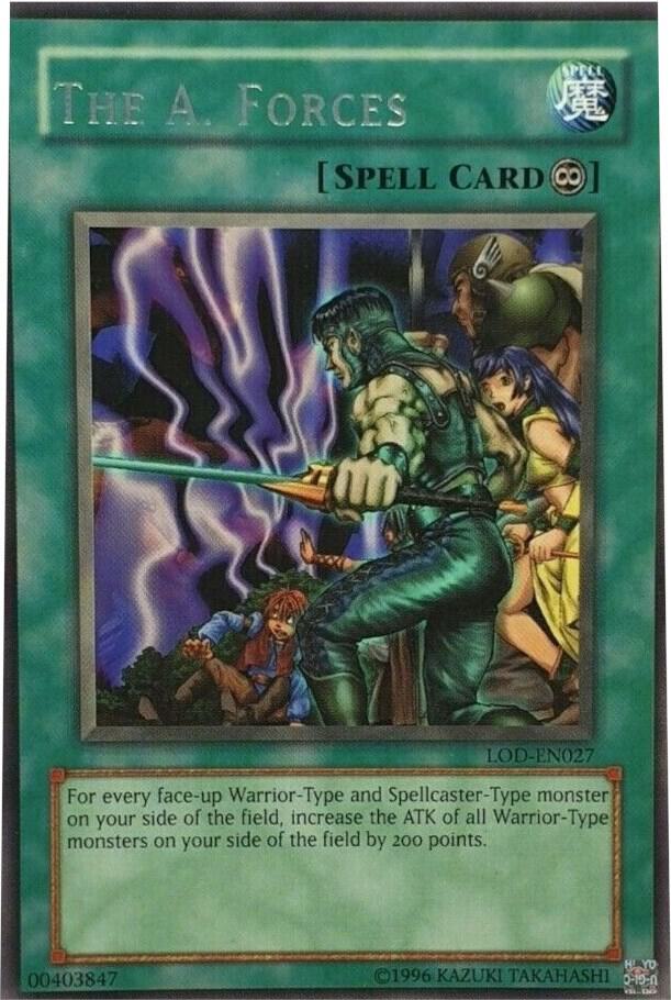 The A. Forces card image