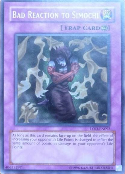 Bad Reaction to Simochi card image
