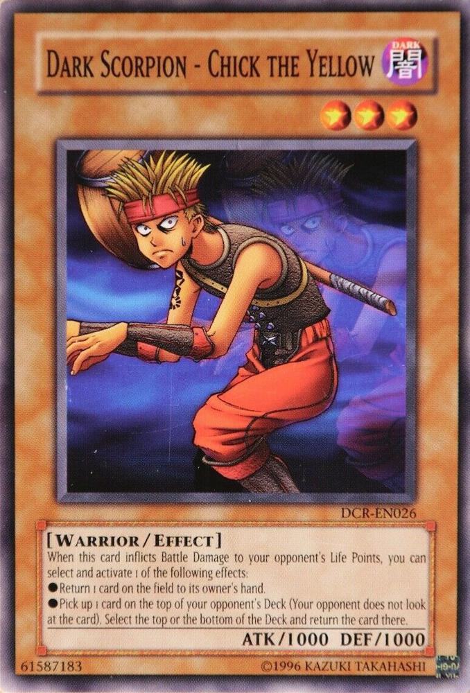 Dark Scorpion - Chick the Yellow card image