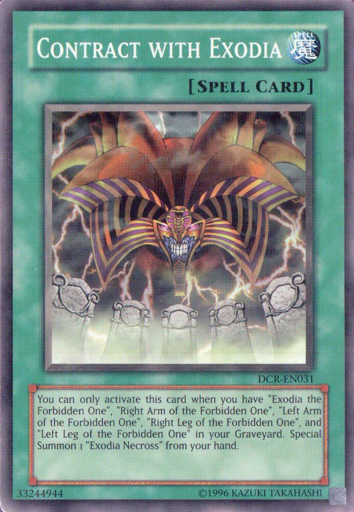 Contract with Exodia card image
