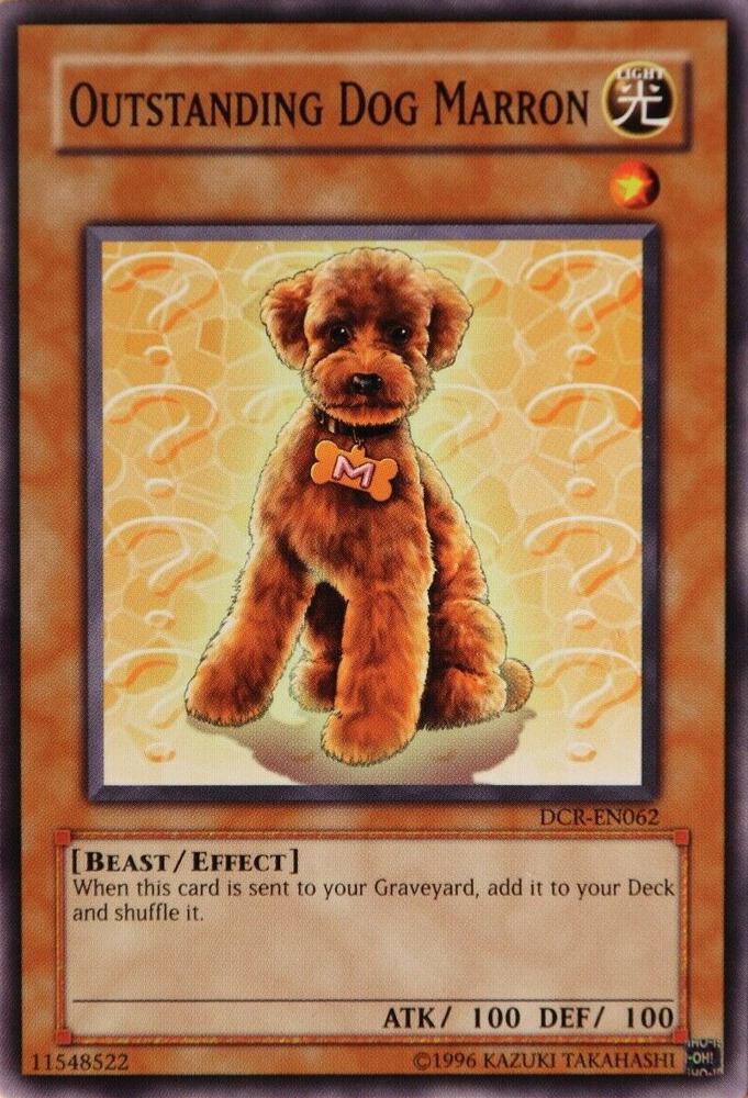 Outstanding Dog Marron card image
