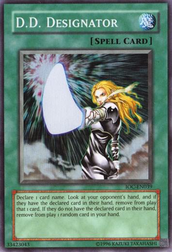 D.D. Designator card image