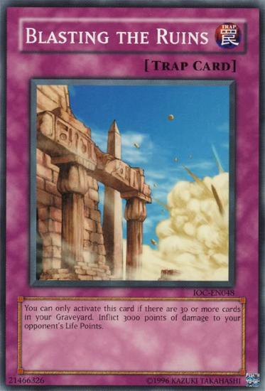 Blasting the Ruins card image