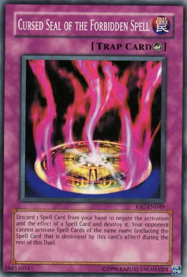 Cursed Seal of the Forbidden Spell card image