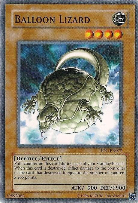 Balloon Lizard card image