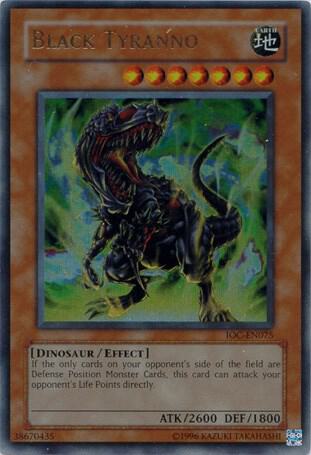 Black Tyranno card image