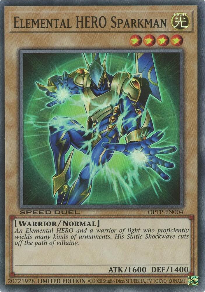 Elemental HERO Sparkman card image