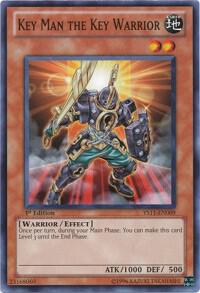 Key Man the Key Warrior (1st Edition) card image