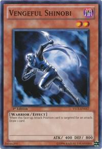 Vengeful Shinobi (1st Edition) card image