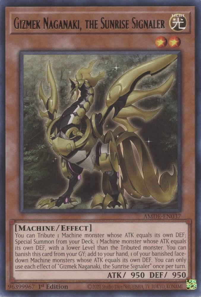 Gizmek Naganaki, the Sunrise Signaler card image