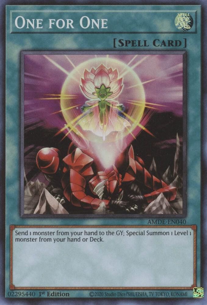 One for One card image