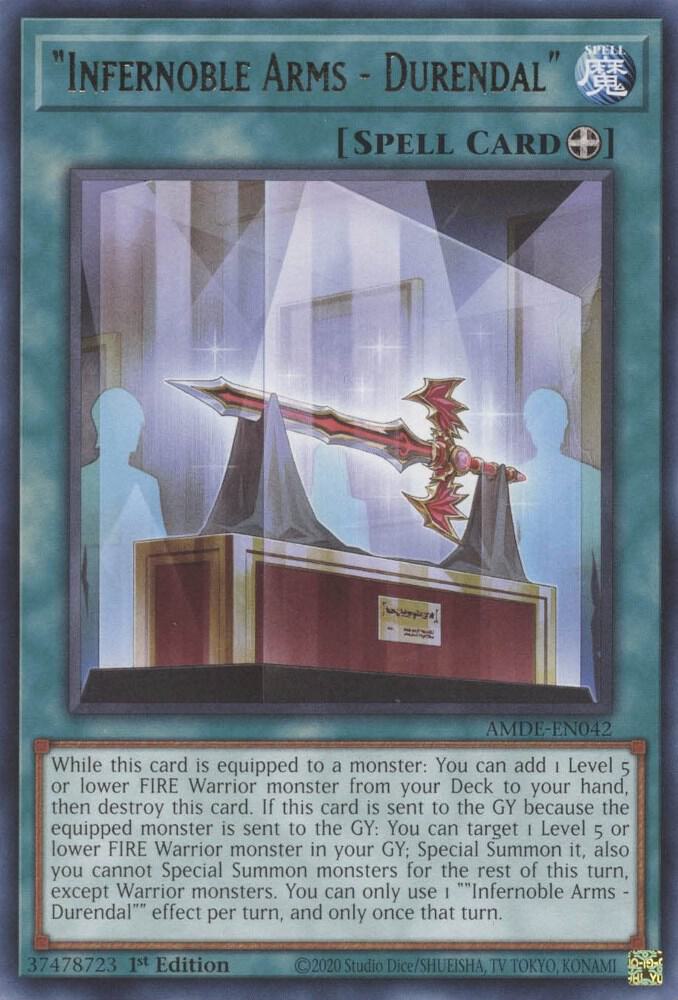 "Infernoble Arms - Durendal" card image