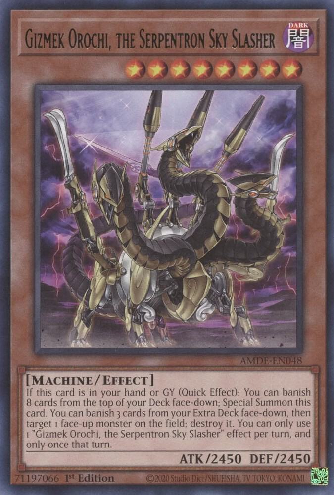 Gizmek Orochi, the Serpentron Sky Slasher card image