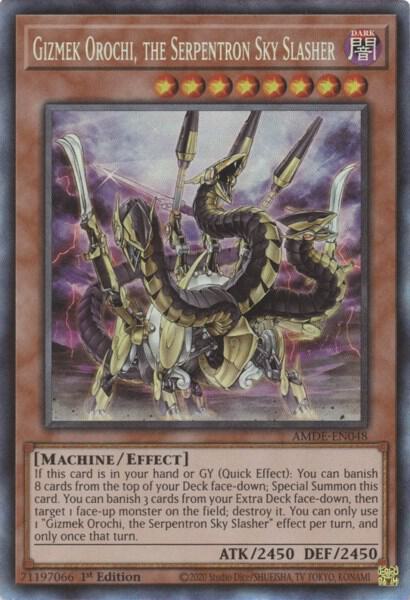 Gizmek Orochi, the Serpentron Sky Slasher (CR) card image