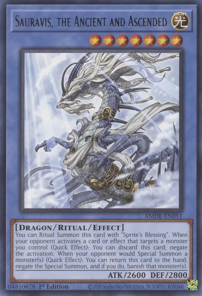 Sauravis, the Ancient and Ascended card image