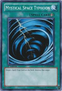 Mystical Space Typhoon (1st Edition) card image