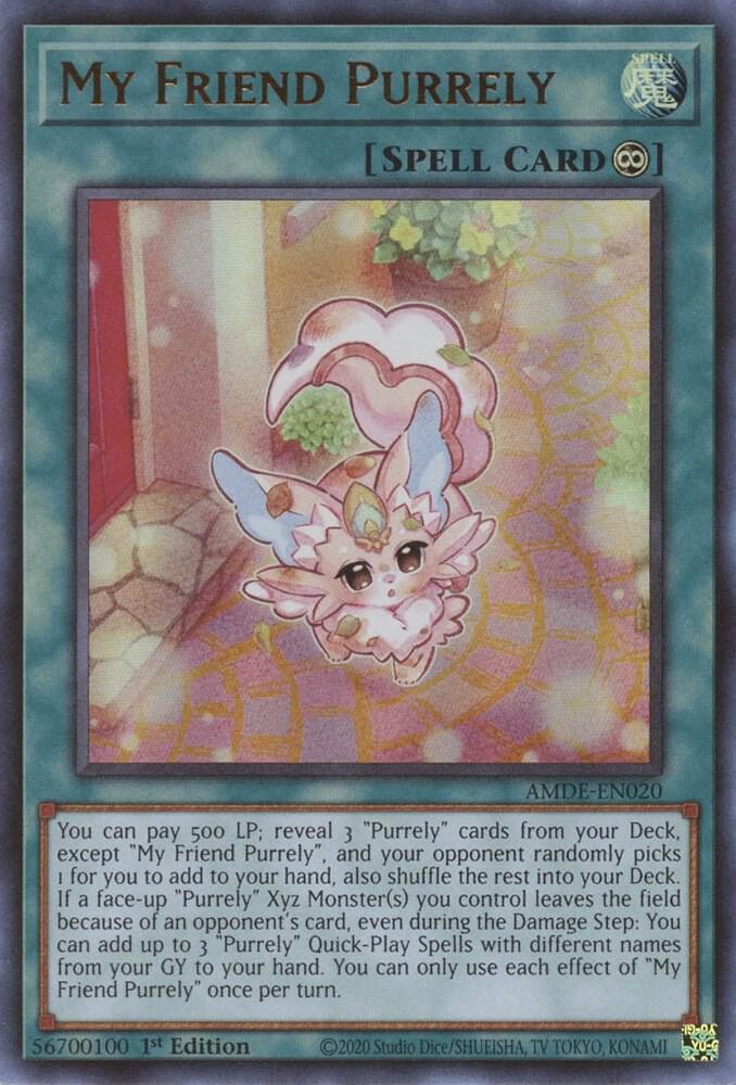 My Friend Purrely card image