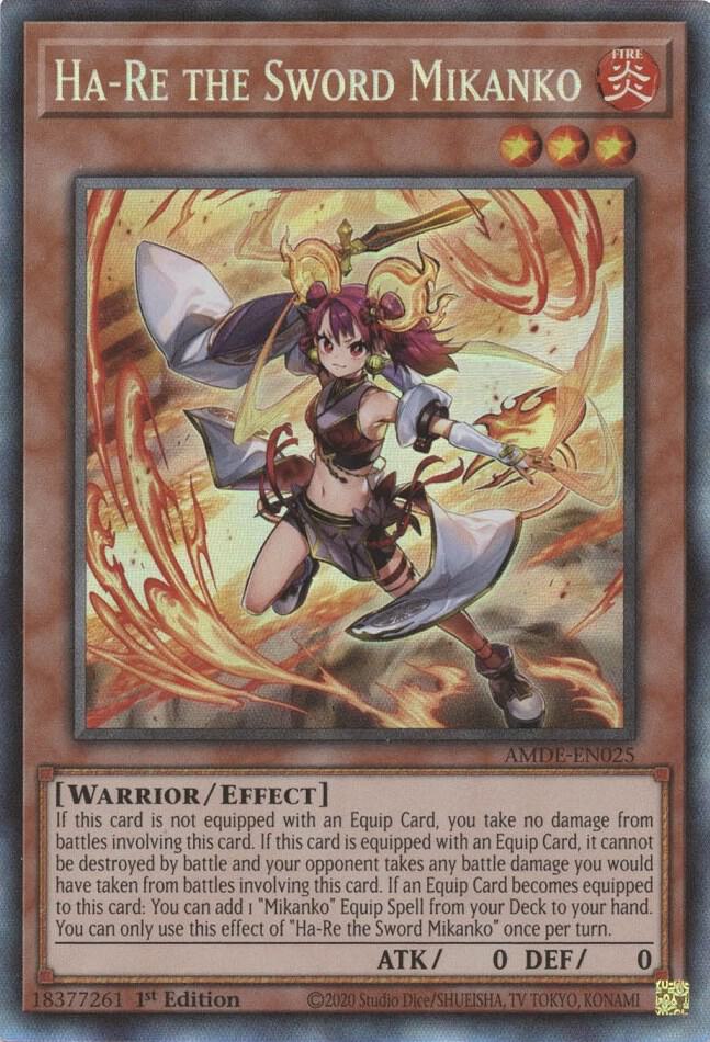 Ha-Re the Sword Mikanko (CR) card image