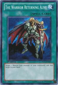 The Warrior Returning Alive (1st Edition) card image